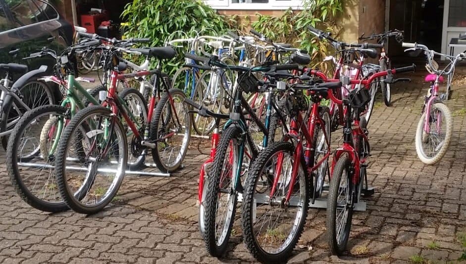 Parked Bicycles